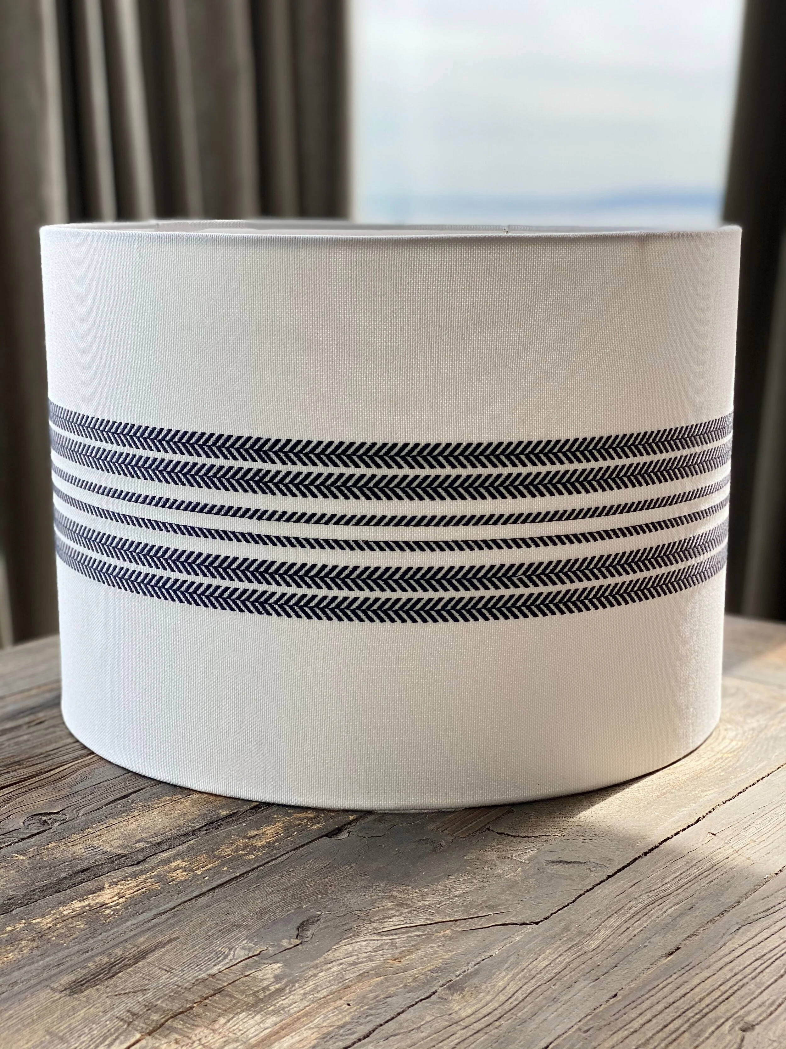 Herringbone lamp shade best sale